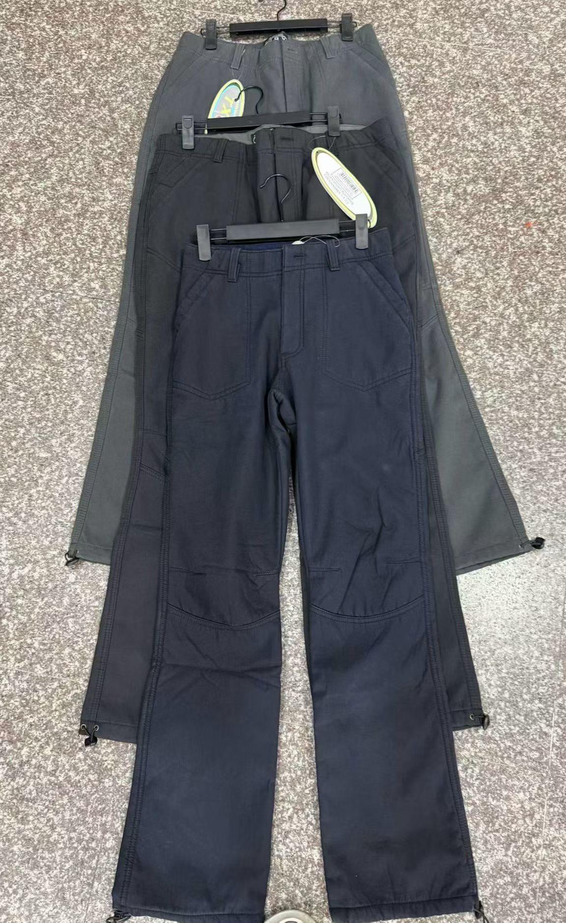 D081002#Mens Fleece-Lined outdoor pants