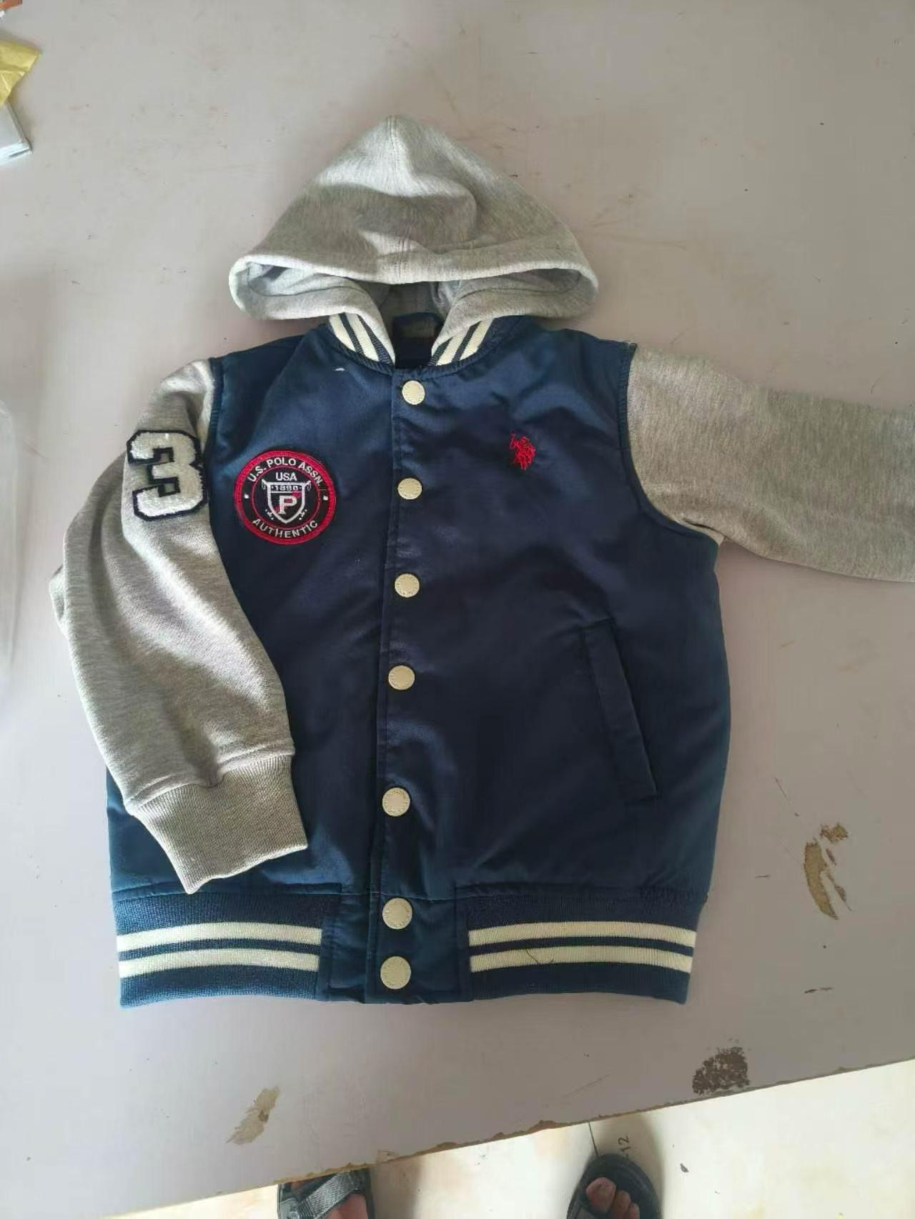 D082717#Childrens Varsity jacket
