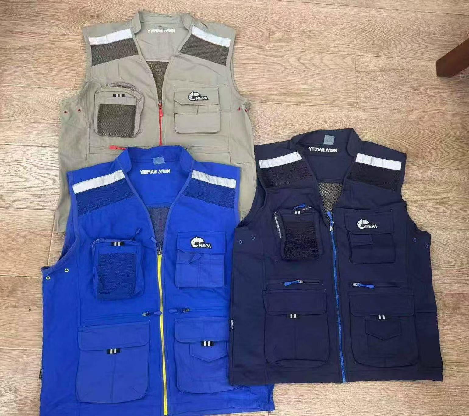 D082801#NEPA Multi-pocket utility vest